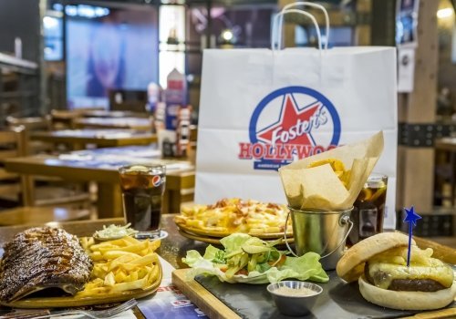 Cena en Foster's Hollywood 2x1